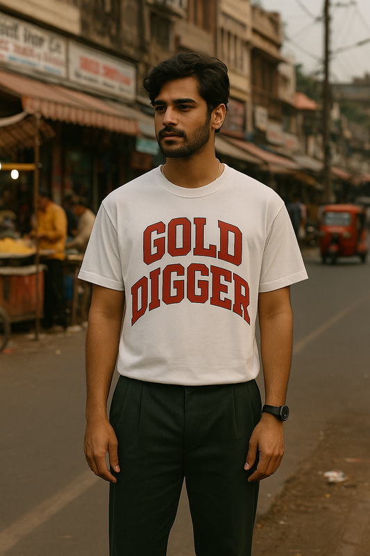 Gold Digger Tee – Wear It Loud, Wear It Proud