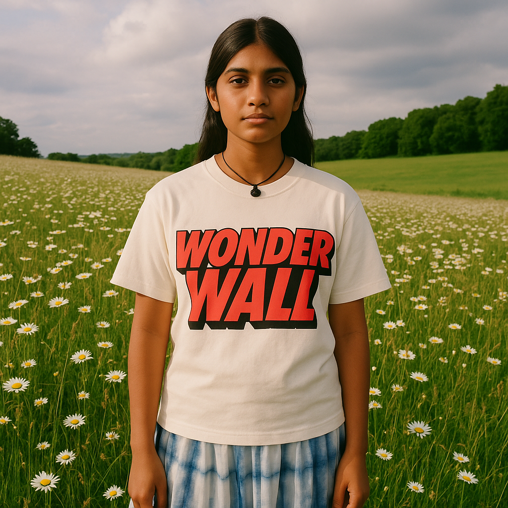 Wonderwall Tee – Sunshine Yellow