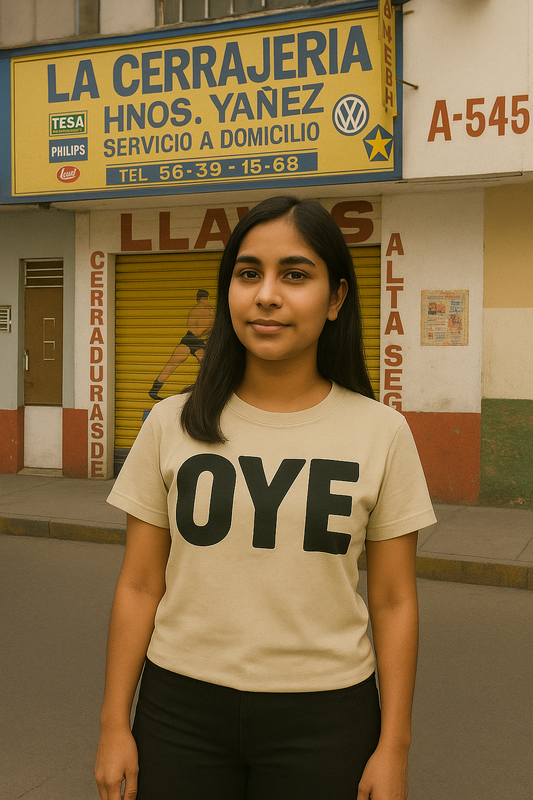 OYE Tee – Desert Beige