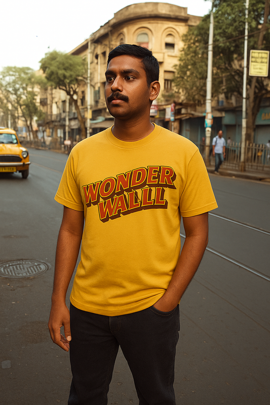 Wonderwall Tee – Sunshine Yellow