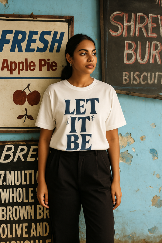 Let It Be Tee – Words to Live By