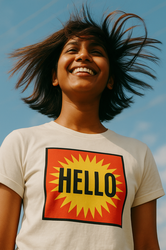 Say It Loud with Style – "HELLO" Tee