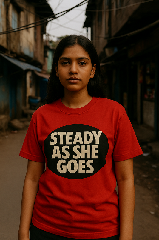 Steady Tee – Fire Red